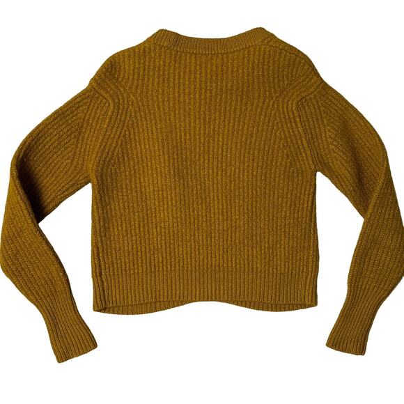 Aritzia Wilfred Serment 100% Merino Wool Cropped Sweater Size XS - Picture 5 of 11